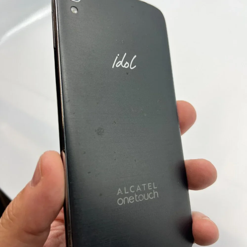 Alcatel One Touch Idol 3 Smartphone Black UNTESTED For‎ Parts